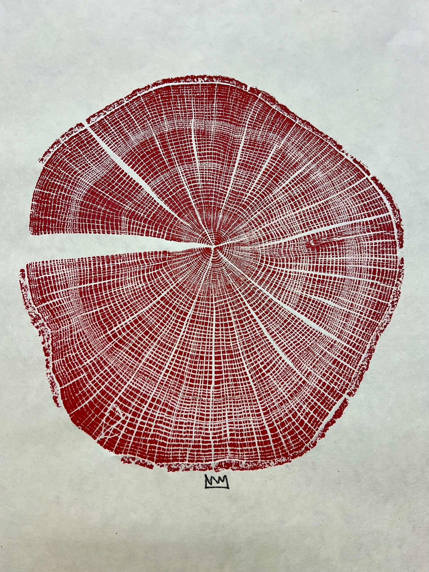 Combo Post Oak #7 & #8 Tree Prints