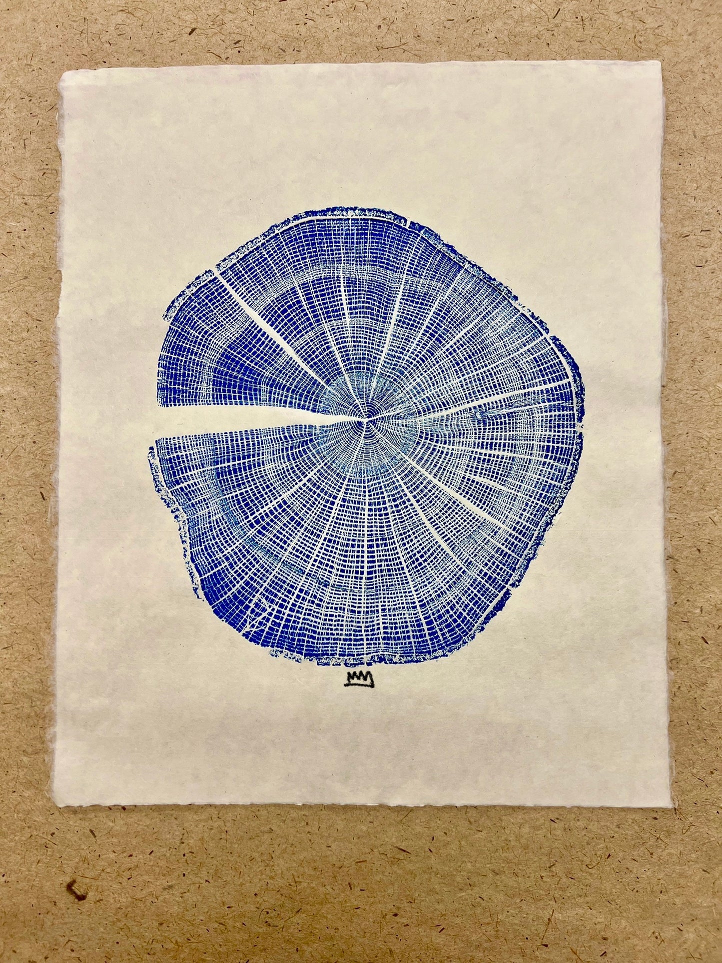 Combo Post Oak #7 & #8 Tree Prints