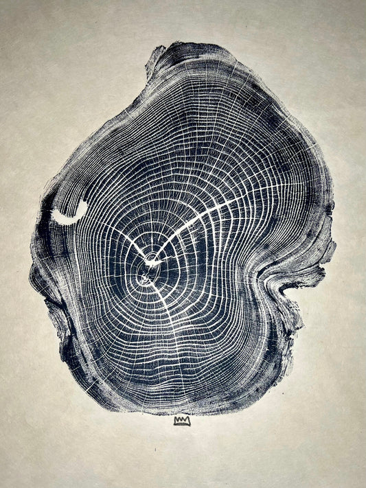 Melting Locust Tree Print