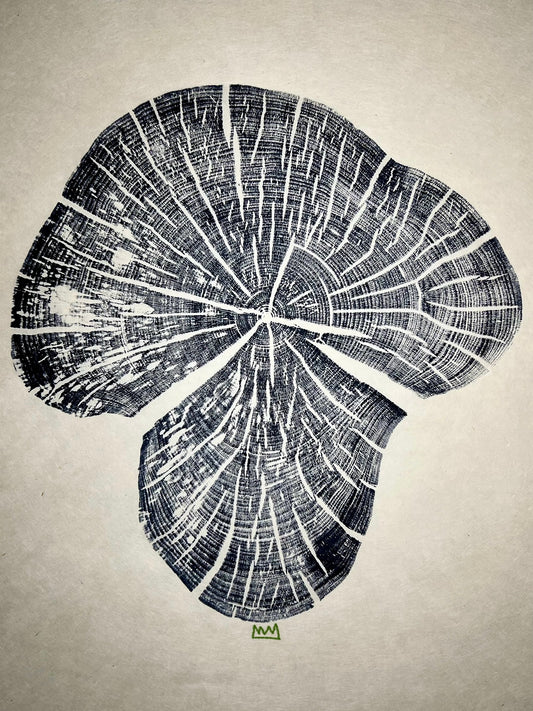 Fungi Maple Tree Print